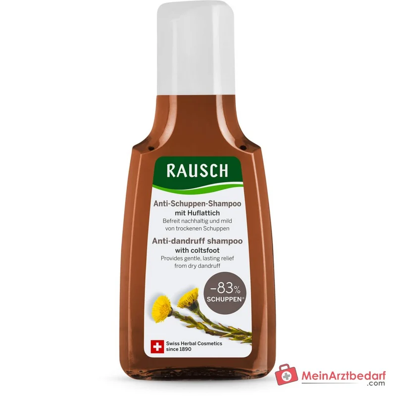 Rausch Anti-Schuppen-Shampoo mit Huflattich, 40 ml