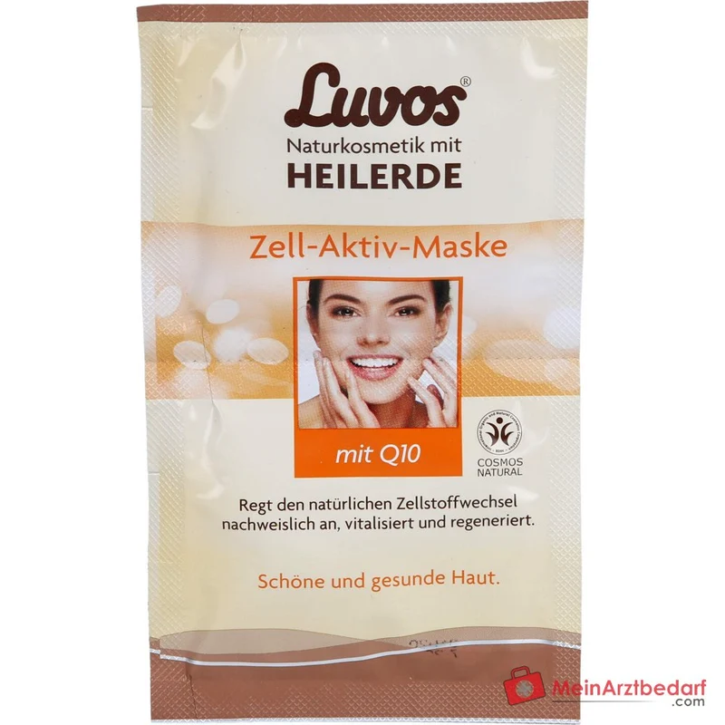 Luvos Heilerde Zell-Aktiv-Maske mit Q10, 2x7,5 ml