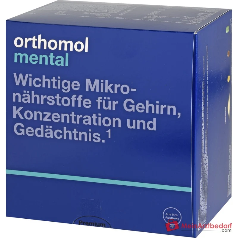 Orthomol Mental Granulat und Kapseln, 30 Tagesportionen