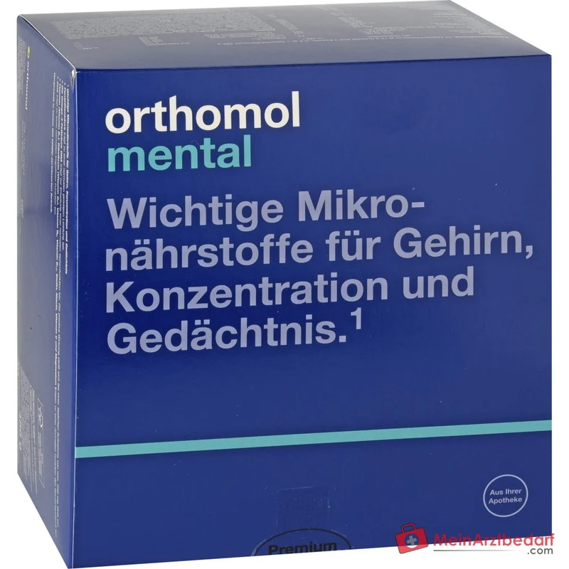 Orthomol Mental Granulat und Kapseln, 30 Tagesportionen
