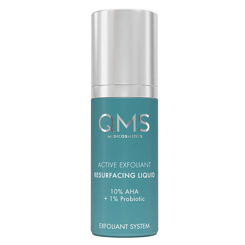 QMS Active Exfoliant Resurfacing Liquid 10% AHA + 1% Probiotic 30ml