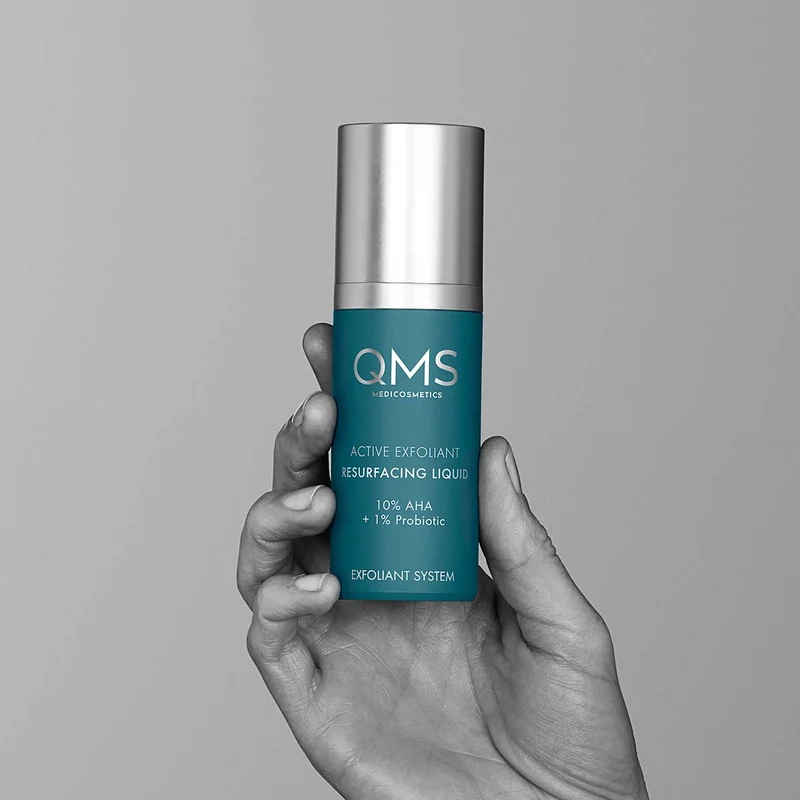 QMS Active Exfoliant Resurfacing Liquid 10% AHA + 1% Probiotic 30ml