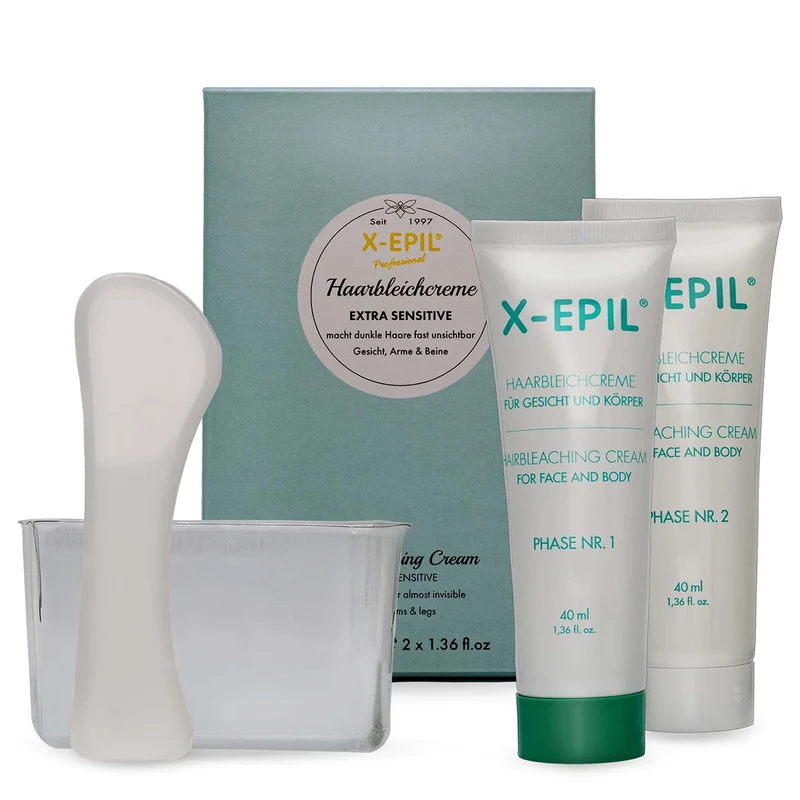 X-Epil Haarbleichcreme Extra Sensitive 2 x 40ml