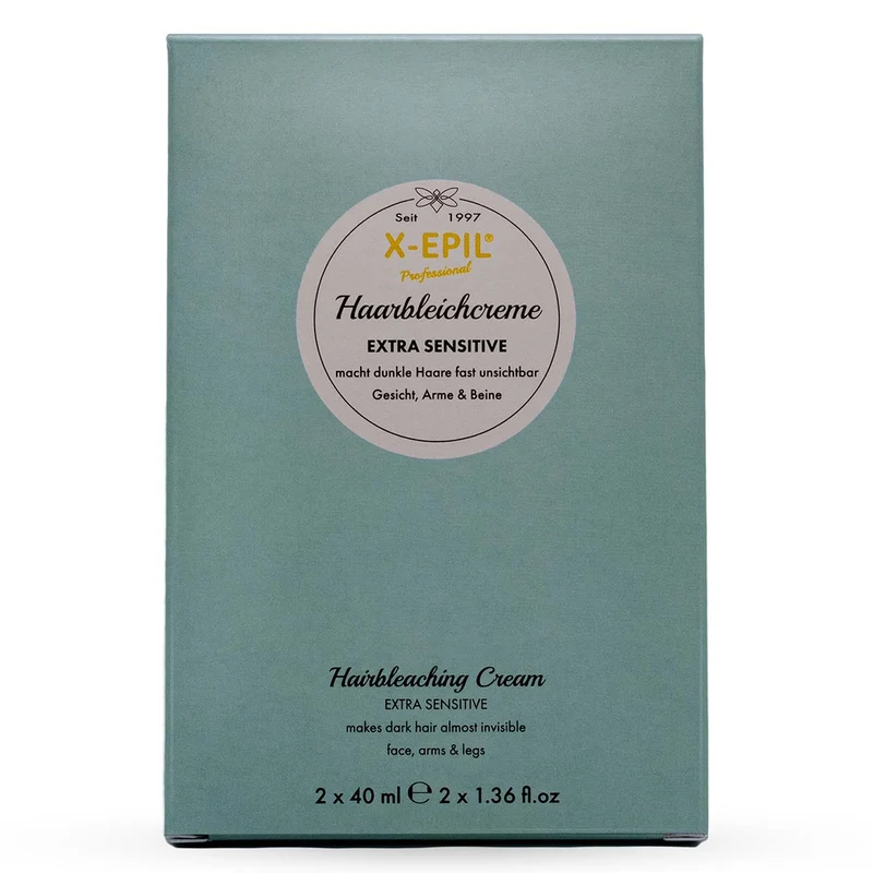 X-Epil Haarbleichcreme Extra Sensitive 2 x 40ml
