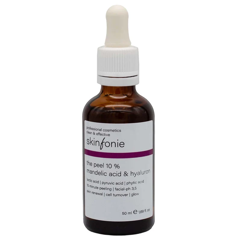 SKINFONIE the peel 10 % mandelic acid & hyaluron 50ml