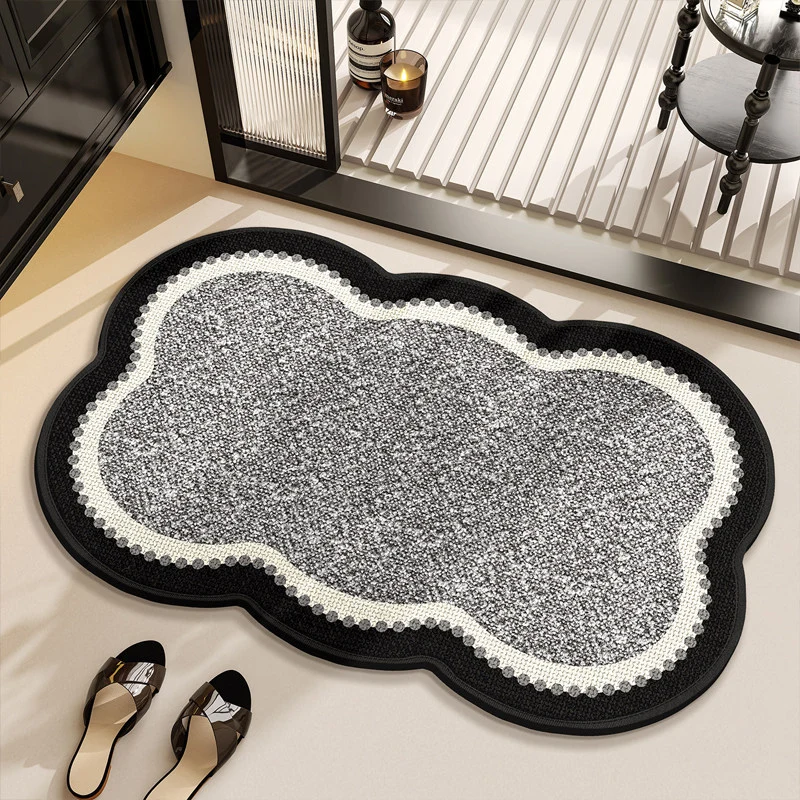 Stylischer Wolkenförmiger Teppich