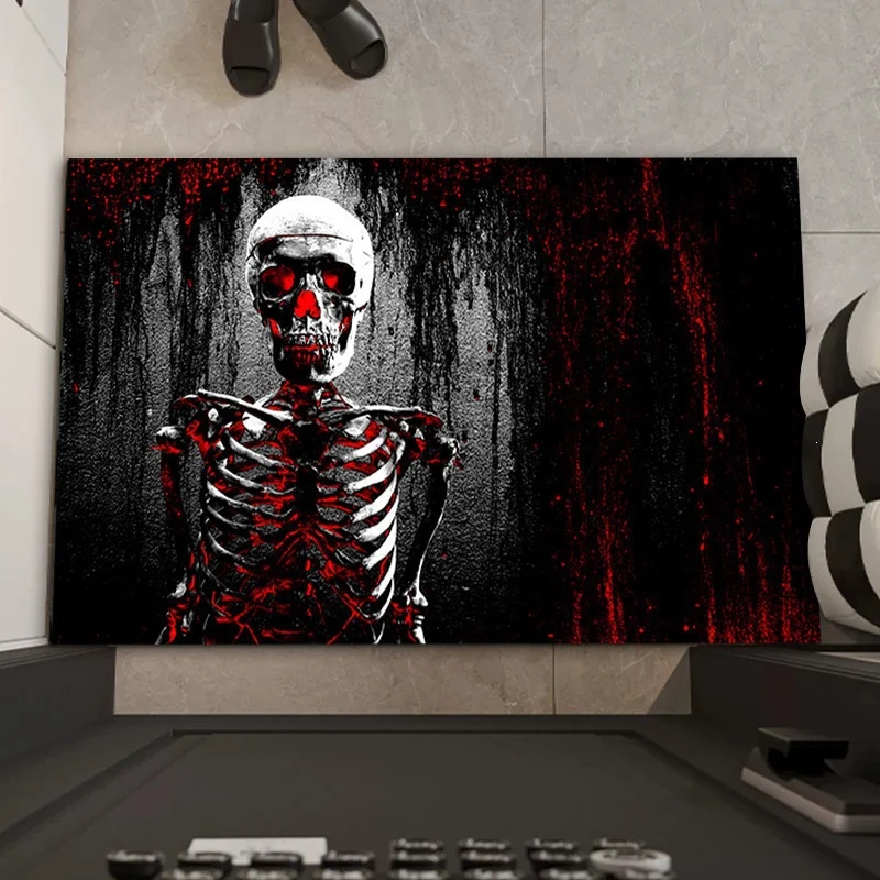 Spooky Halloween-Themen Eingangsmatte