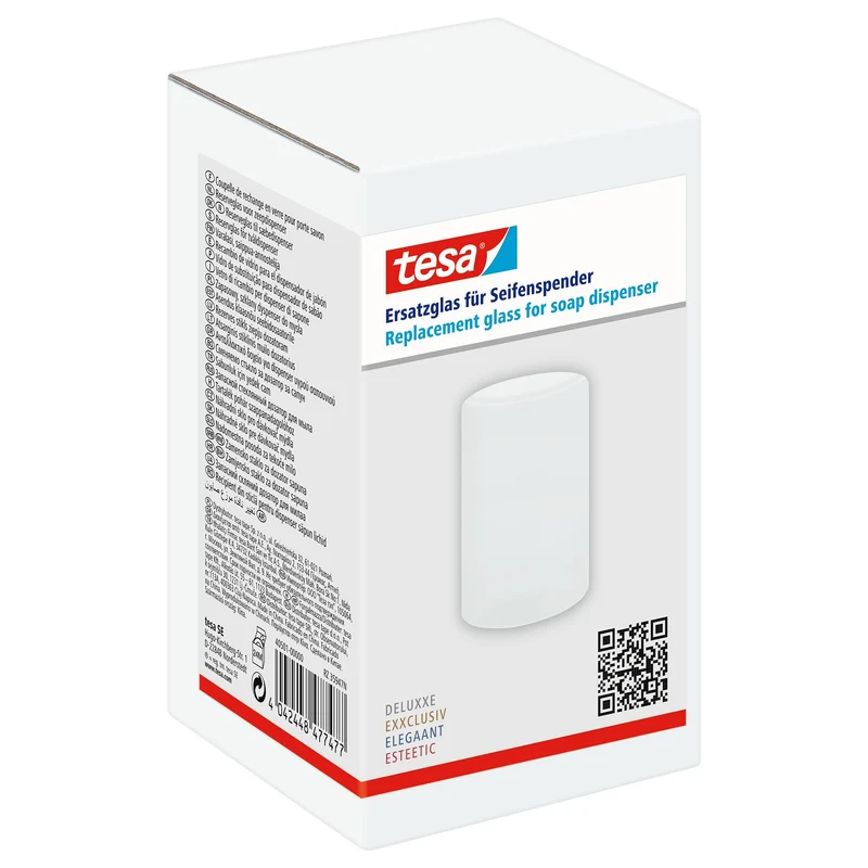 tesa Ersatzflasche für Seifenspender Deluxxe, Exxclusiv, Elegaant, Esteetic | 1 Stück
