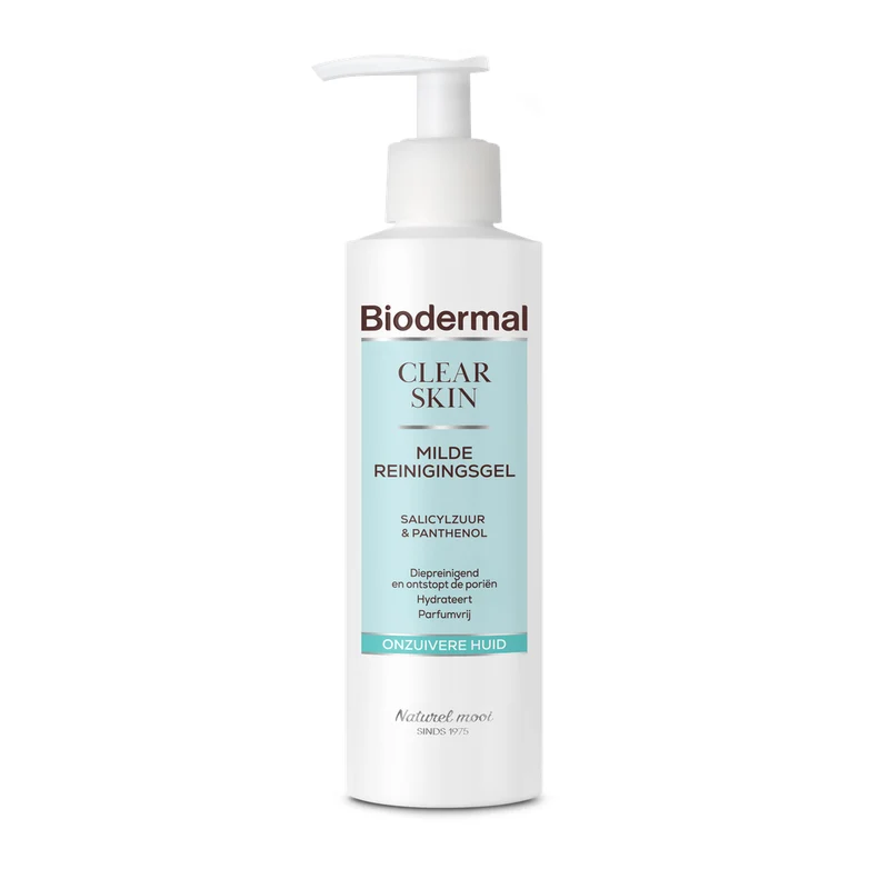 Biodermal Clear Skin Reinigingsgel 200 ml