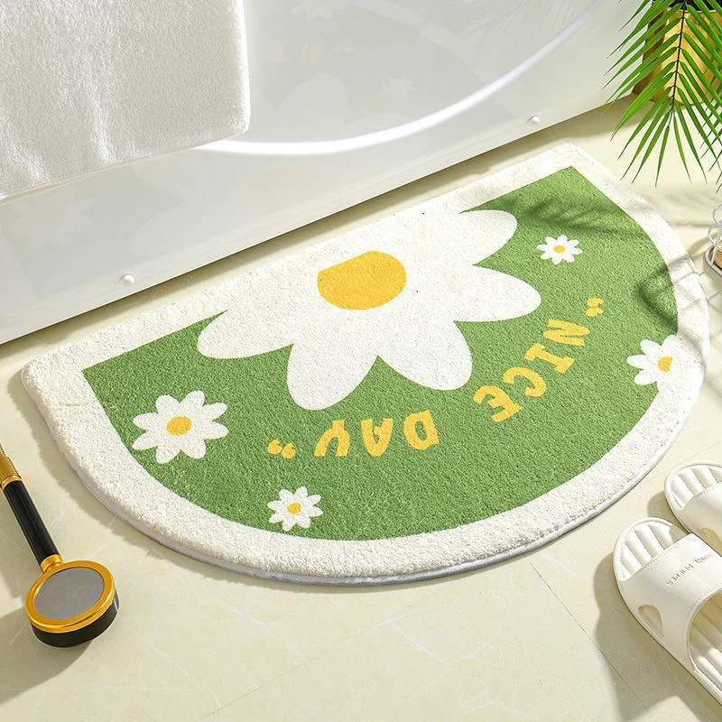 Floral Print Badezimmermatte für Zuhause