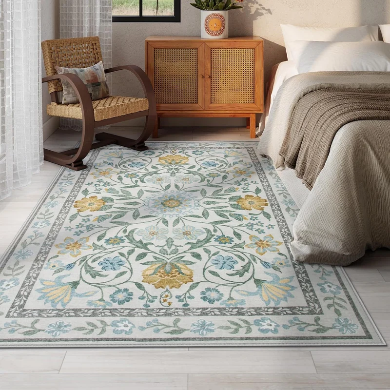 Floral Pattern Teppich für Zuhause