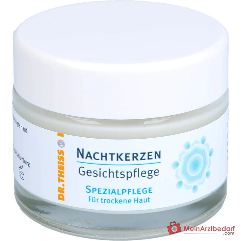 Dr. Theiss Nachtkerzen Gesichtspflege Nachtkerzenöl / Weizenkeimöl / Avocadoöl / Mandelöl / Urea Creme, 50 ml