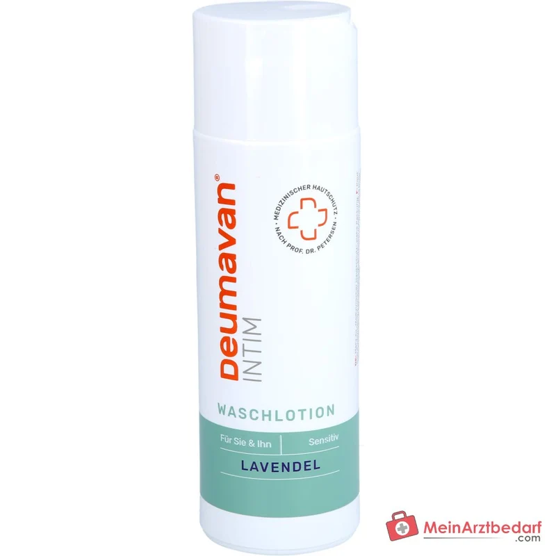 Deumavan Intim Waschlotion Lavendel mit Vitamin E / Milchsaeure Lotion, 200 ml