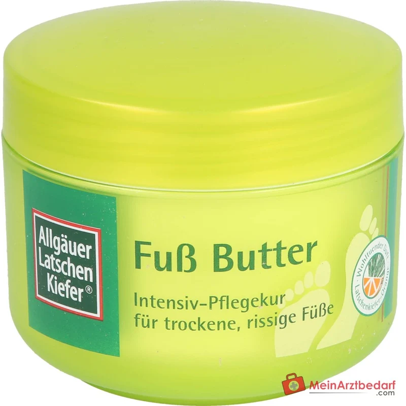 Allgäuer Latschenkiefer Fuß Butter Latschenkiefernöl / Sheabutter / Cupuaçu Butter Creme, 200 ml