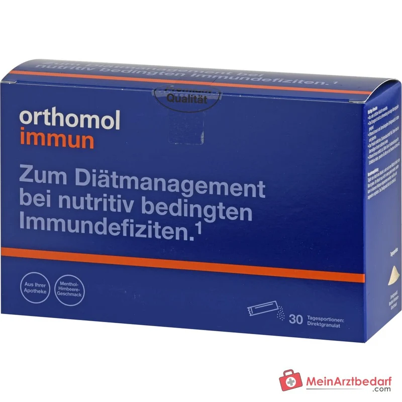 Orthomol Immun Direktgranulat Himbeer-Menthol, 30 St.