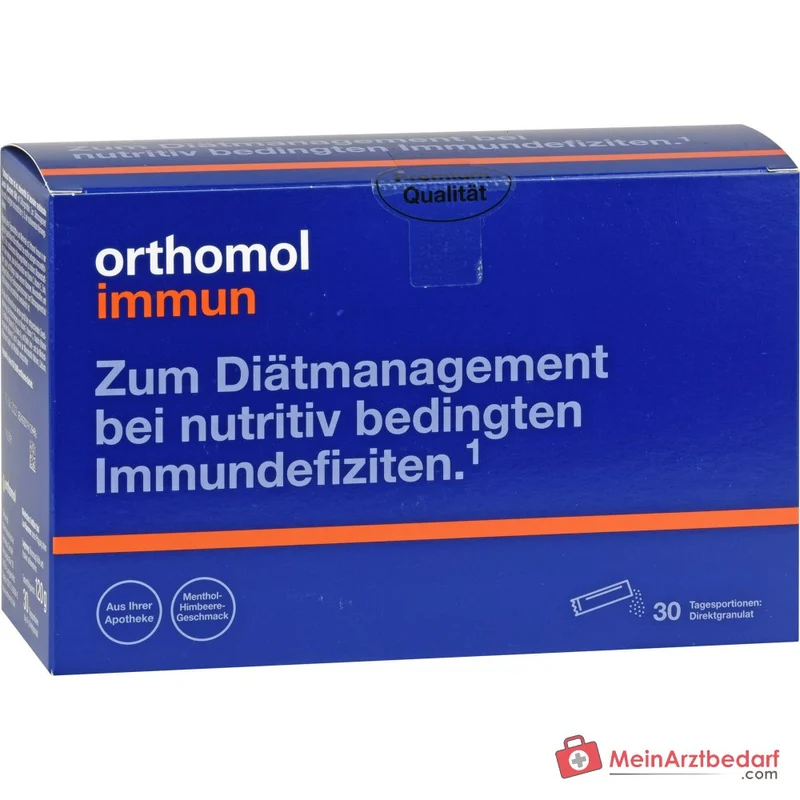 Orthomol Immun Direktgranulat Himbeer-Menthol, 30 St.