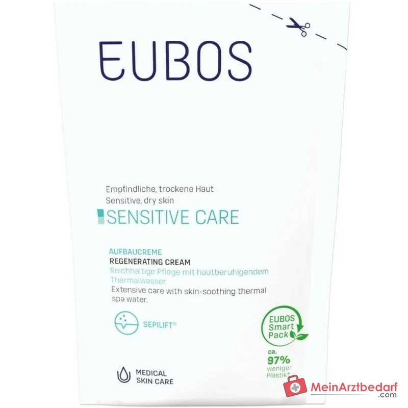 Eubos Sensitive Pflege Aufbaucreme Nachfüllbeutel, 50 ml