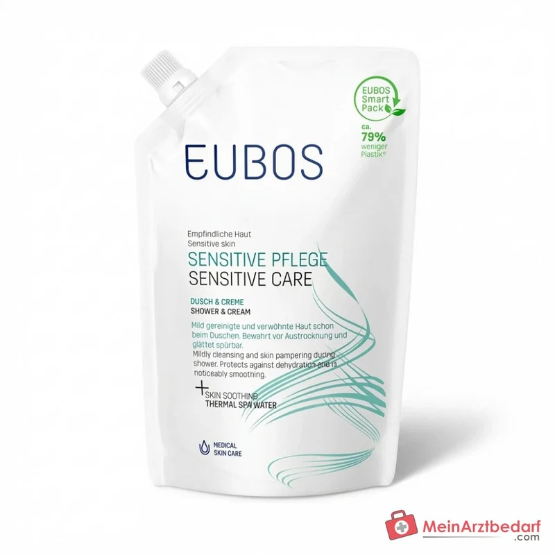 Eubos Sensitive Pflege Aufbaucreme Nachfüllbeutel, 50 ml