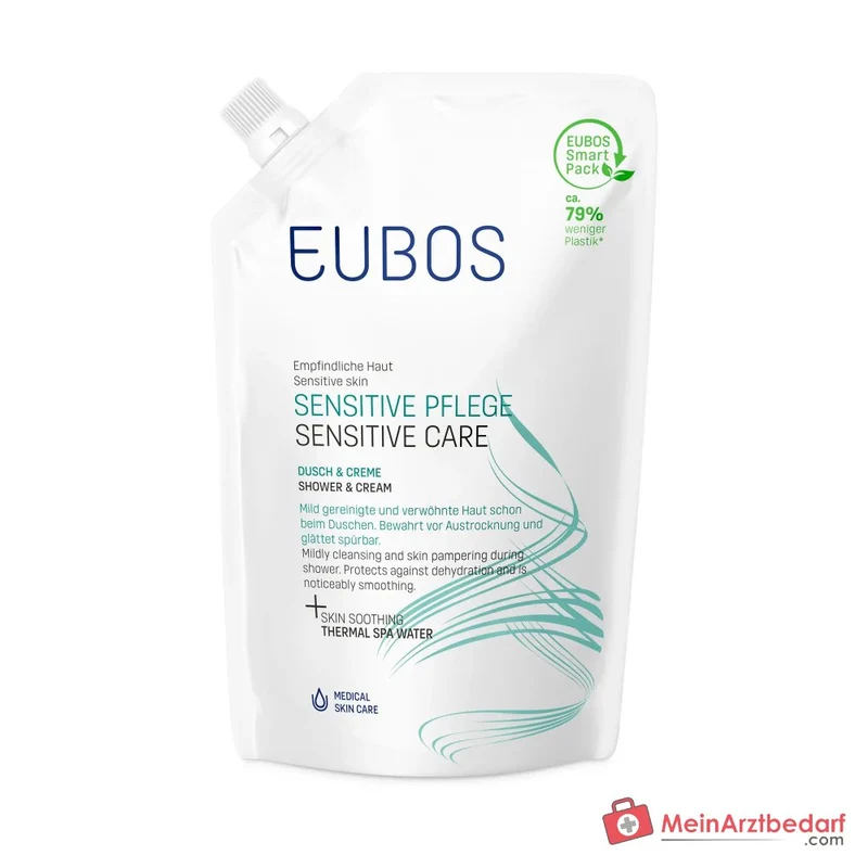 Eubos Sensitive Pflege Aufbaucreme Nachfüllbeutel, 50 ml