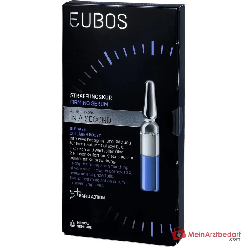 Eubos In a Second Bi Phase Collagen Boost Collaxyl CLX / Hyaluronsäure / Süßmandelöl / Amaranthsamenöl Ampullen, 7x2 ml