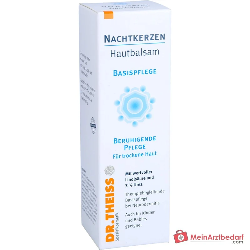 Dr. Theiss Nachtkerzen Hautbalsam Nachtkerzenöl / Urea / Squalan / Jojobaöl / Guaiazulen Creme, 100 ml