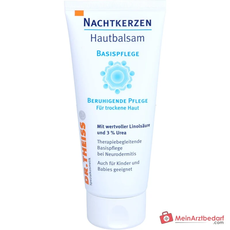 Dr. Theiss Nachtkerzen Hautbalsam Nachtkerzenöl / Urea / Squalan / Jojobaöl / Guaiazulen Creme, 100 ml