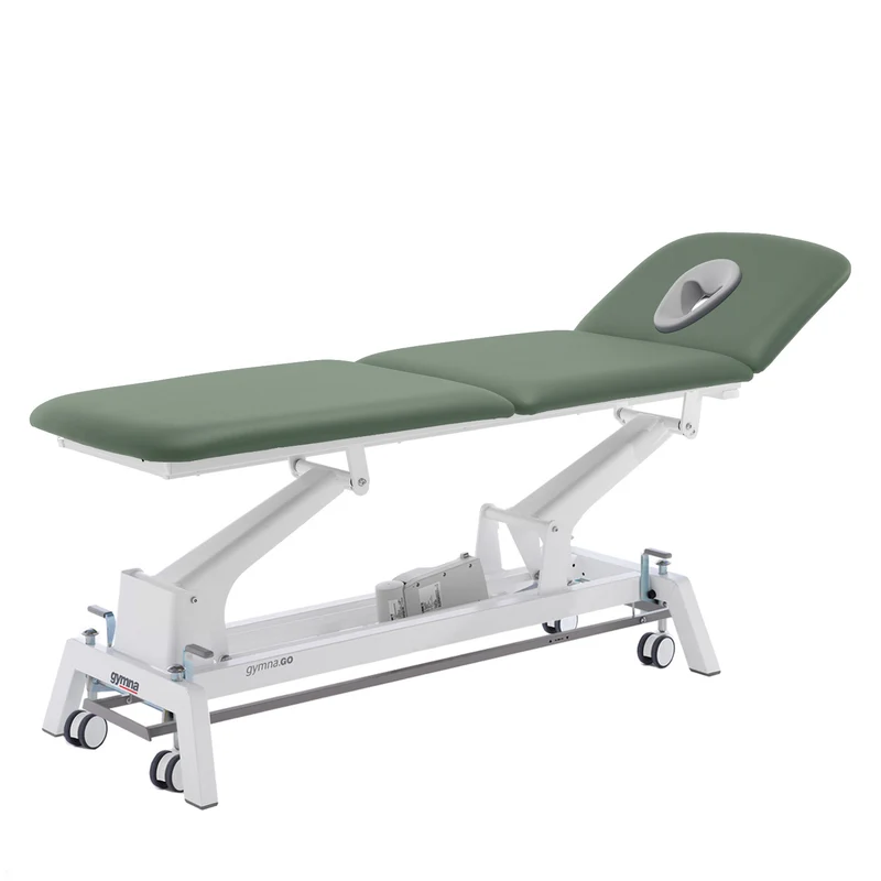 Therapieliege Gymna.GO FIT T3x i-Control – Sondermodell- 3-teilige Therapieliege mit Ergomax & Rädergestell