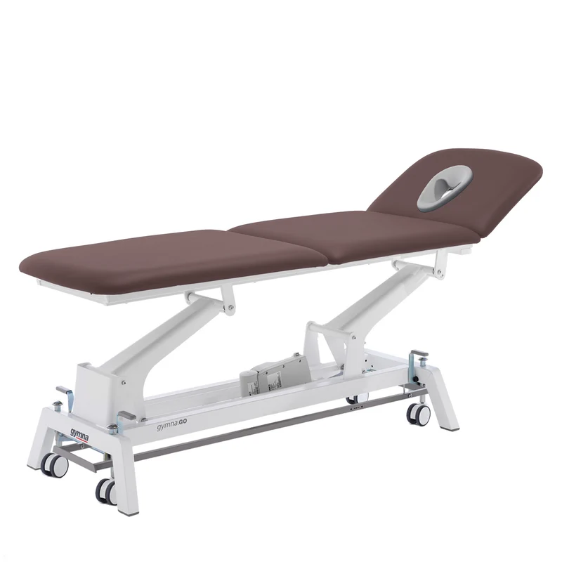Therapieliege Gymna.GO FIT T3x i-Control – Sondermodell- 3-teilige Therapieliege mit Ergomax & Rädergestell