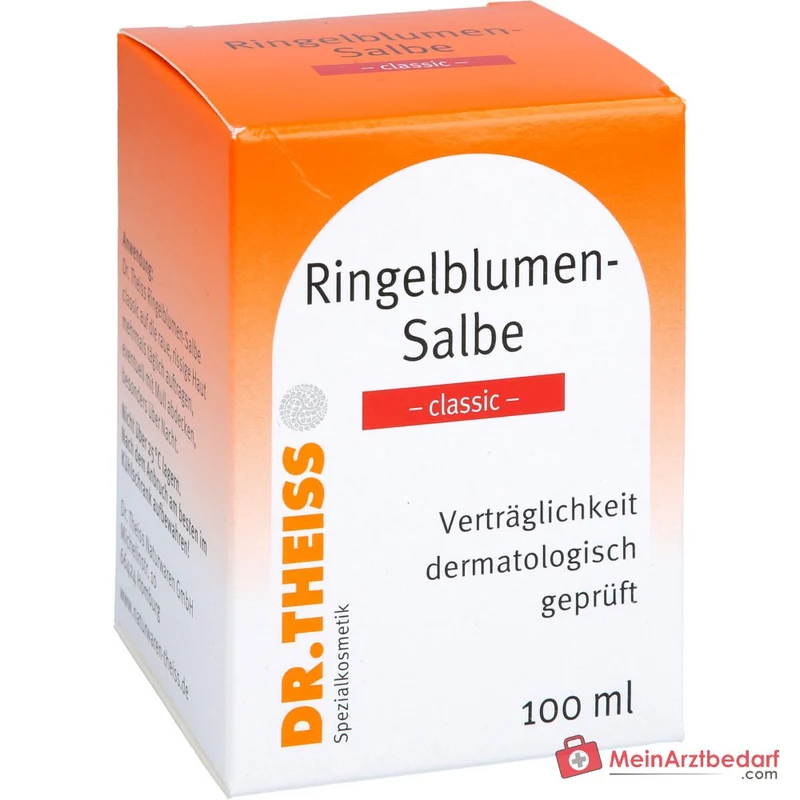 Dr. Theiss Ringelblumen-Salbe Classic Calendula Officinalis Salbe, 100 ml
