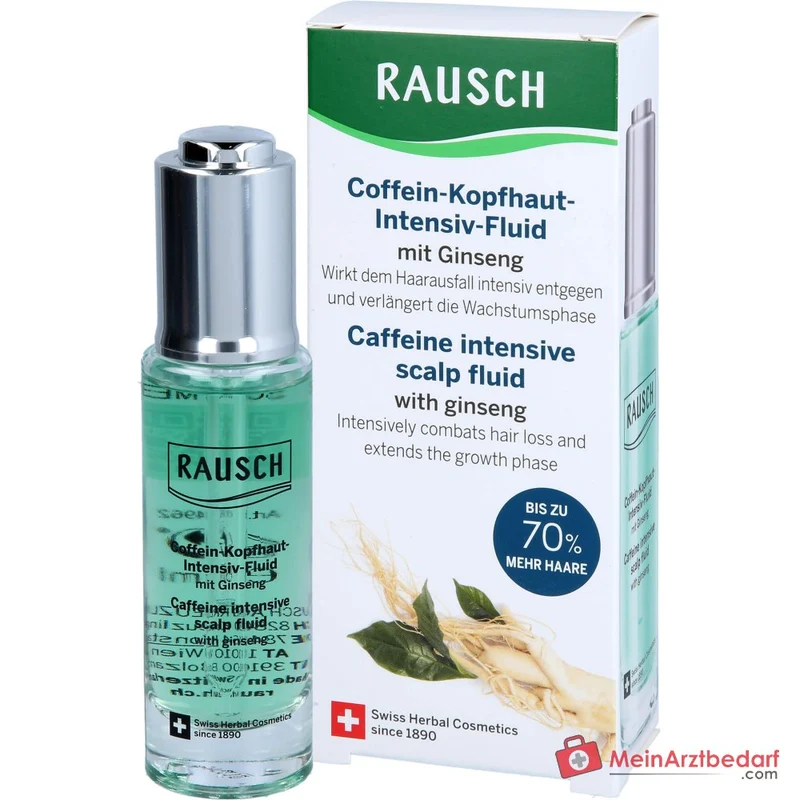 Rausch Coffein-Kopfhaut-Intensiv-Fluid mit Ginseng, 30 ml
