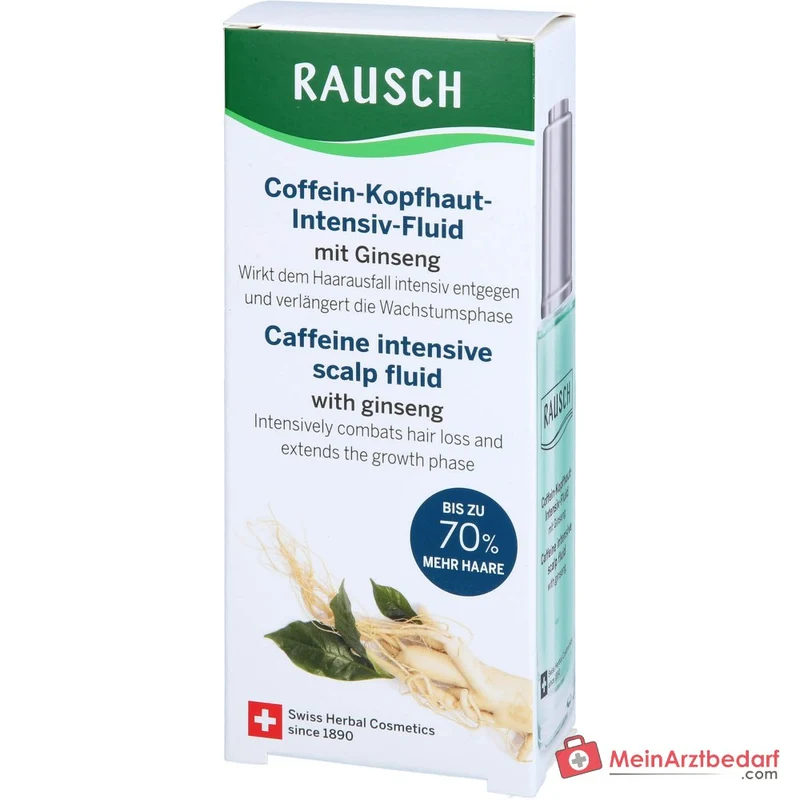 Rausch Coffein-Kopfhaut-Intensiv-Fluid mit Ginseng, 30 ml