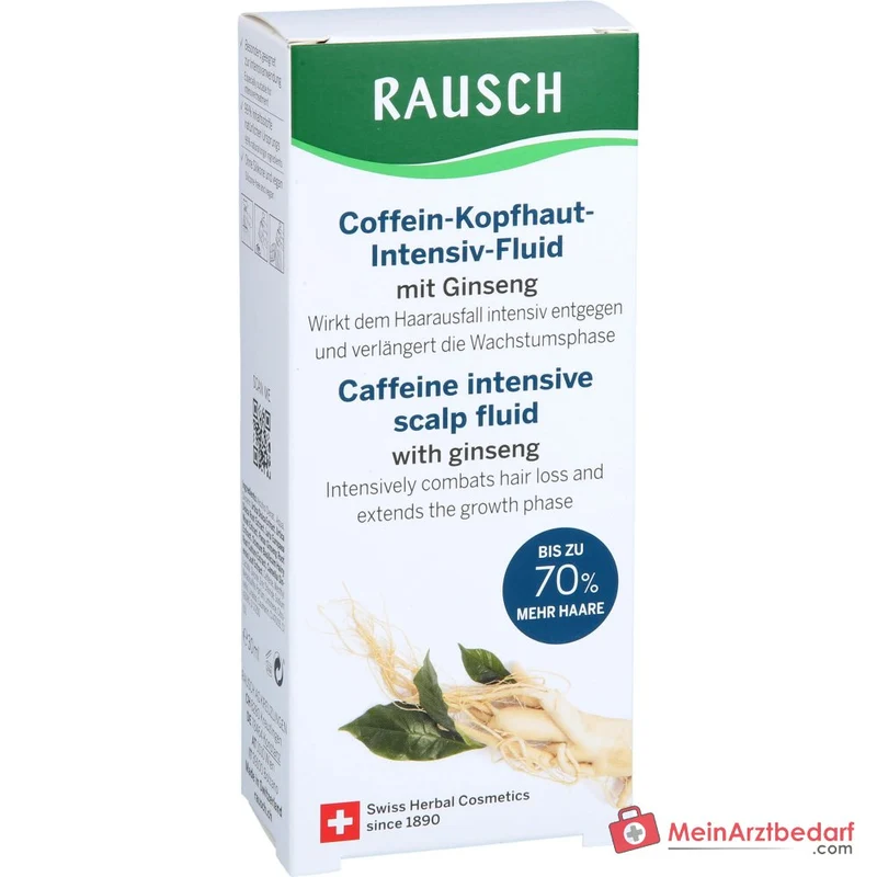 Rausch Coffein-Kopfhaut-Intensiv-Fluid mit Ginseng, 30 ml