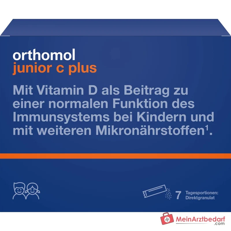 Orthomol junior C plus Direktgranulat, 7 Beutel