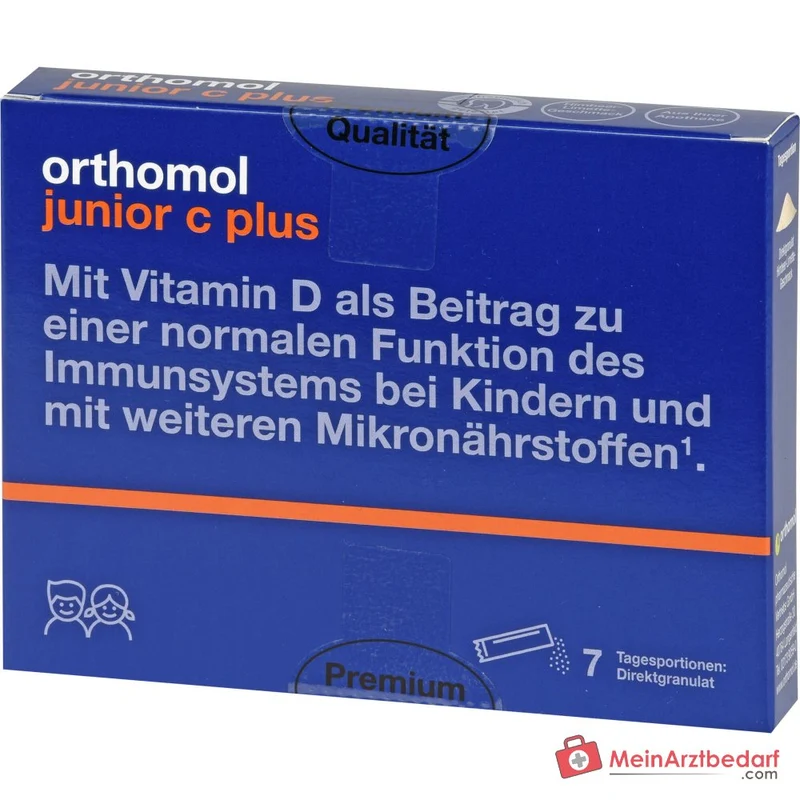 Orthomol junior C plus Direktgranulat, 7 Beutel