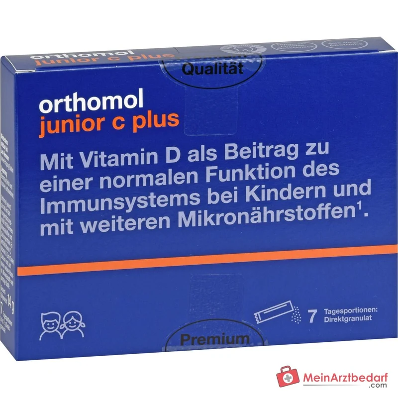 Orthomol junior C plus Direktgranulat, 7 Beutel