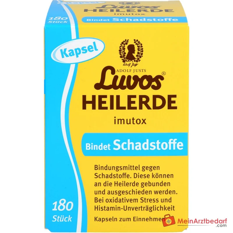 Luvos Heilerde imutox Heilerde Hartkapseln, 180 St.