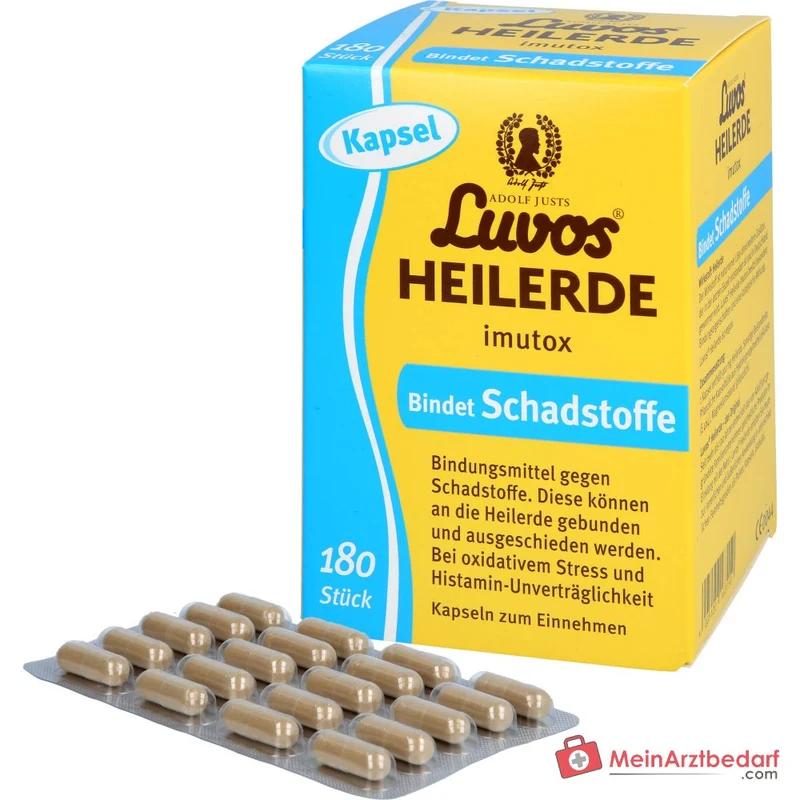 Luvos Heilerde imutox Heilerde Hartkapseln, 180 St.