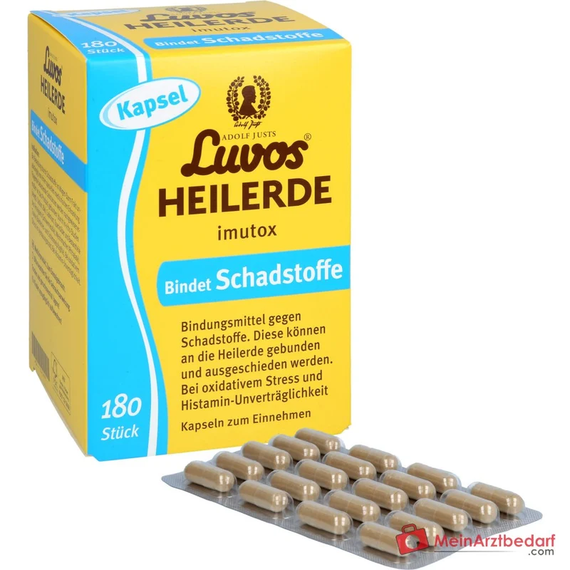 Luvos Heilerde imutox Heilerde Hartkapseln, 180 St.
