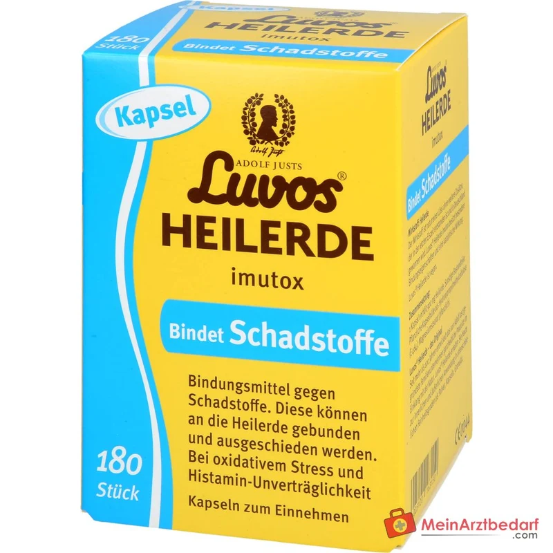 Luvos Heilerde imutox Heilerde Hartkapseln, 180 St.
