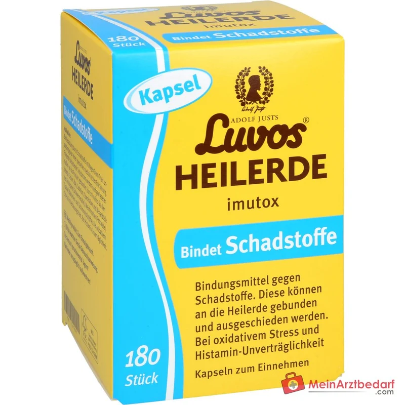 Luvos Heilerde imutox Heilerde Hartkapseln, 180 St.