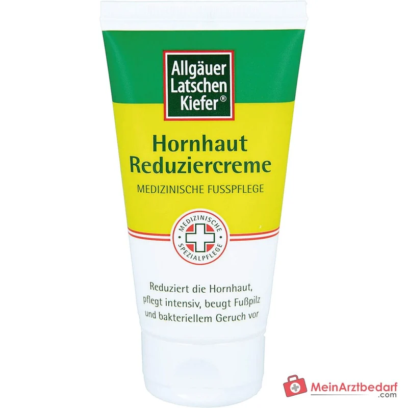 Allgäuer Latschenkiefer Hornhaut Reduziercreme Fruchtsäuren / Latschenkiefernöl / Shea Butter / Panthenol Creme, 75 ml