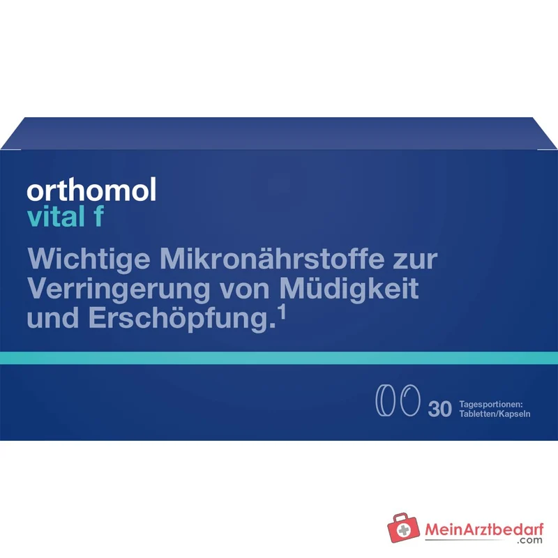 Orthomol Vital f Tabletten und Kapseln Kombipackung, 30 Tagesportionen