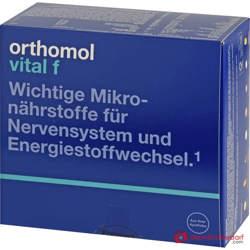 Orthomol Vital f Tabletten und Kapseln Kombipackung, 30 Tagesportionen