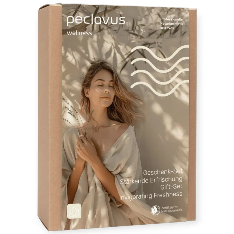peclavus Geschenk-Set Stärkende Erfrischung: Orange umhüllt von Eukalyptus