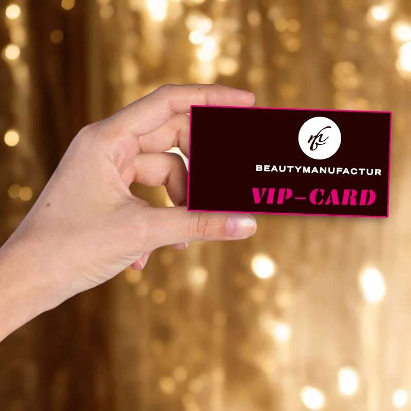 Beauty-Card für VIPs