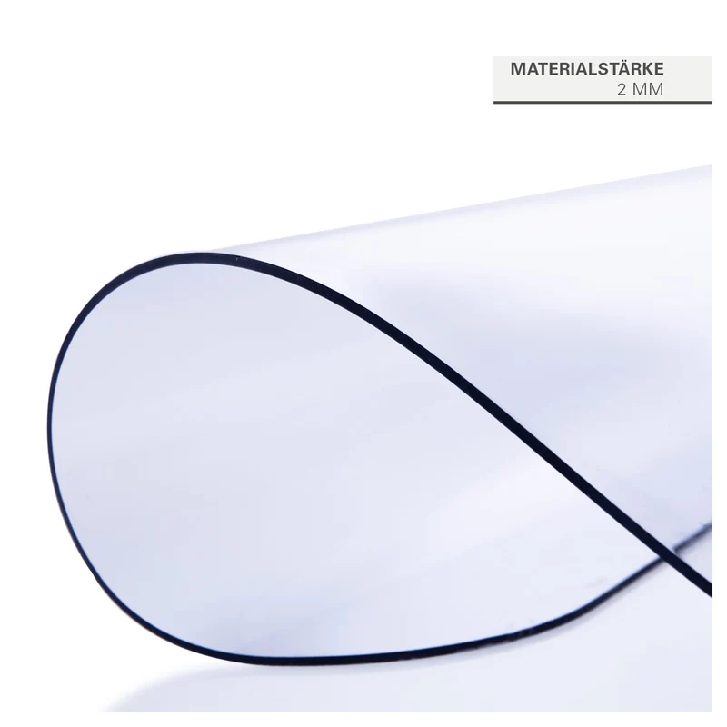 Liegen-/Hygieneauflage, LxBxH 60x40x0,2 cm, glasklar