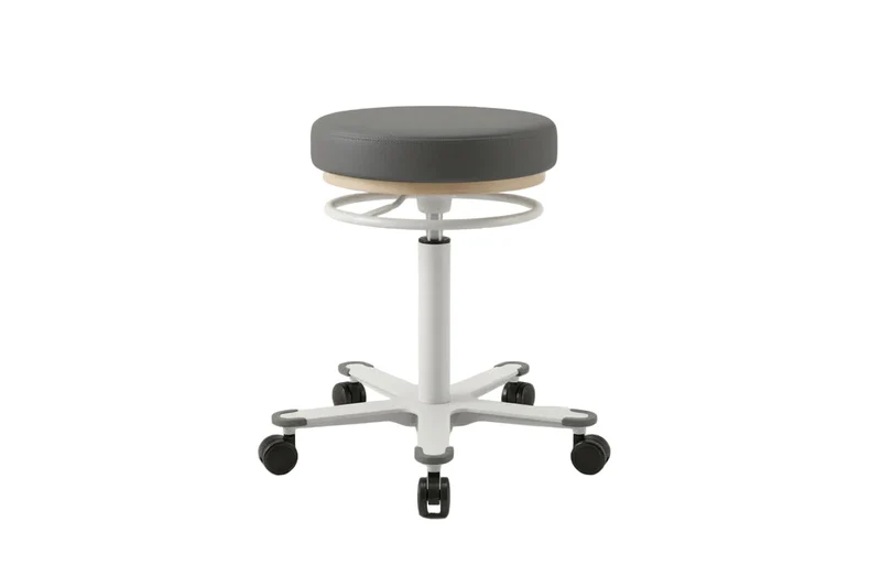 Rollhocker, höhenverstellbar ORBIT, anthrazit