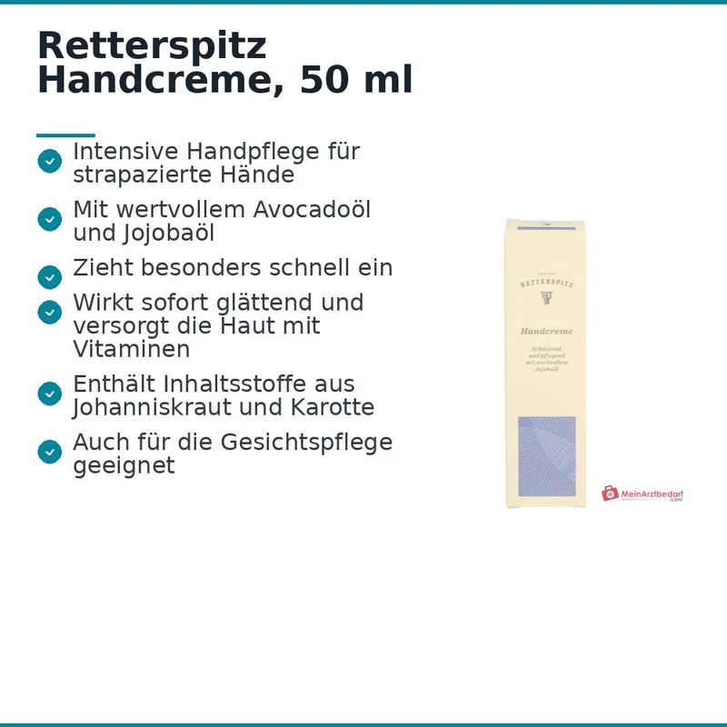 Retterspitz Handcreme, 50 ml