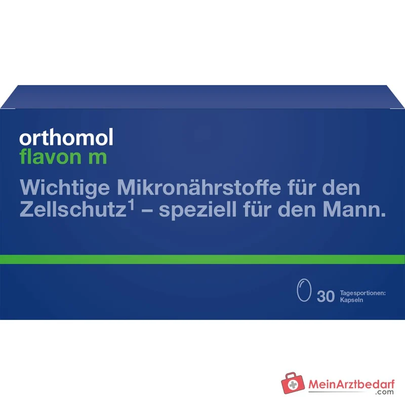 Orthomol Flavon m Kapseln, 30 Tagesportionen