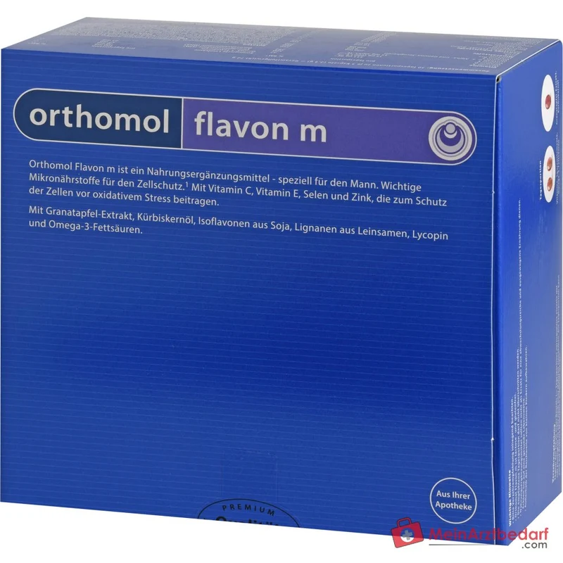 Orthomol Flavon m Kapseln, 30 Tagesportionen